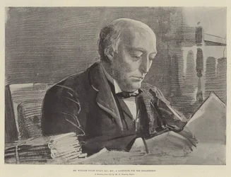 Mr William Court Gully, QC, MP, een Kandidaat voor het Voorzitterschap